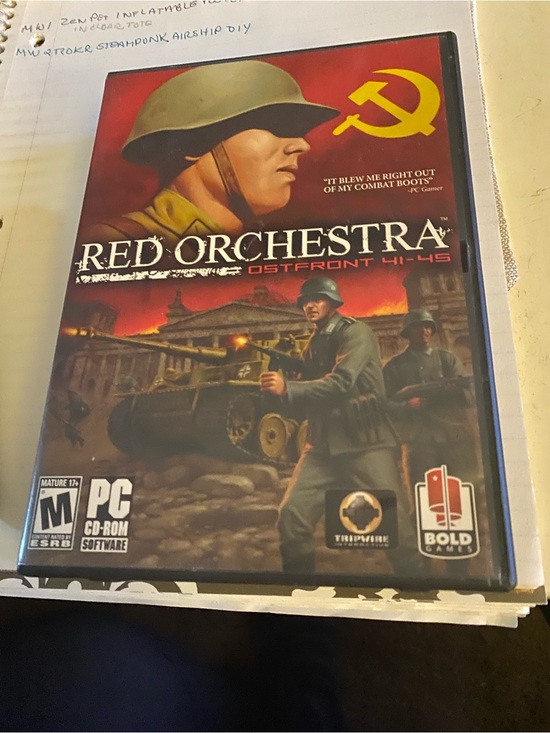 Other - Red Orchestra PC Game (Black, Red)